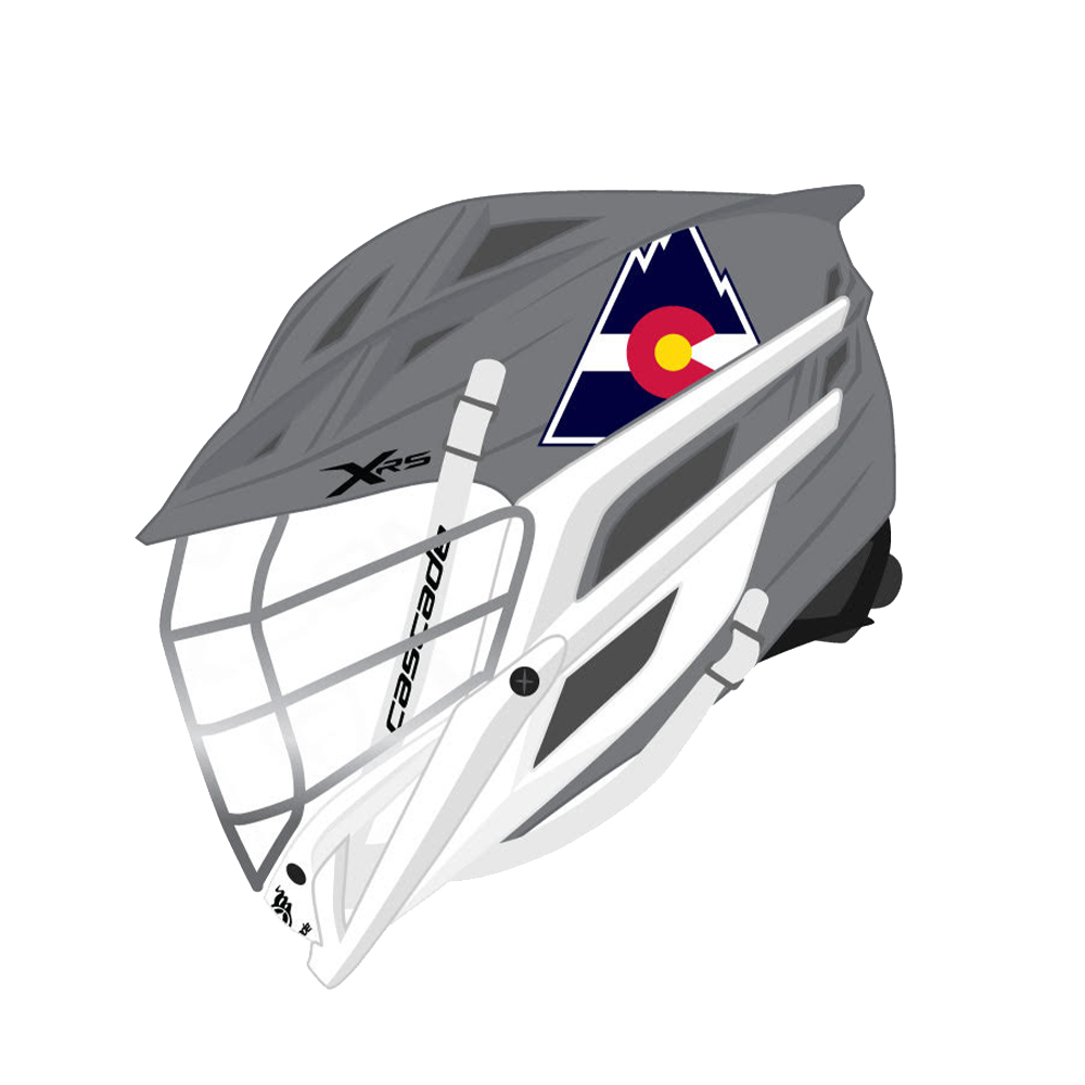 Cascade XRS 3D Colorado Custom Helmet
